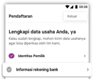 Cara Mengisi Informasi Rekening Bank